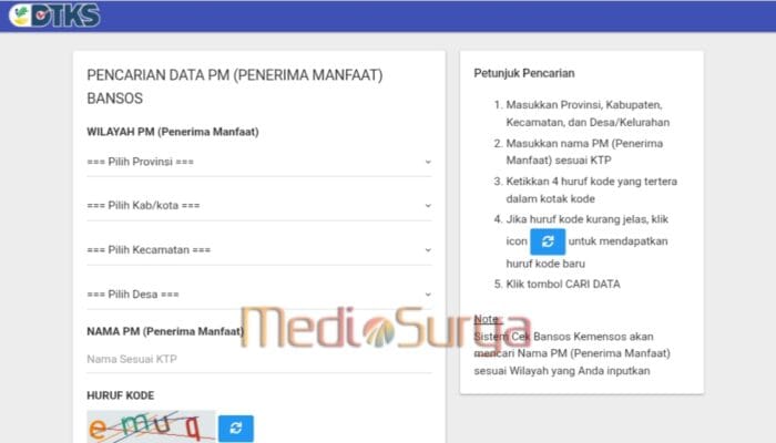 Cara Cek Bantuan Sosial PKH dan BPNT Terbaru 2025 Lewat HP, Gampang Banget!