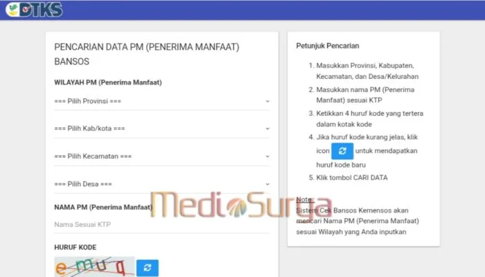 Cara Cek Bantuan Sosial PKH dan BPNT Terbaru 2025 Lewat HP, Gampang Banget!
