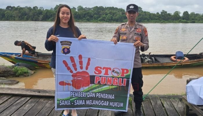 Polsek Dusun Hilir Sosialisasikan Saber Pungli untuk Cegah Praktik Ilegal di Masyarakat
