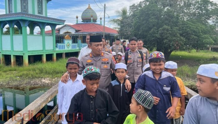 Kapolres Barsel Gelar Jumat Curhat Bersama Tokoh dan Jemaah Masjid Pamait