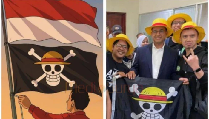 Anies dan Gibran Pernah Gunakan Simbol One Piece, Kini Dilarang Dikibarkan Jelang HUT RI