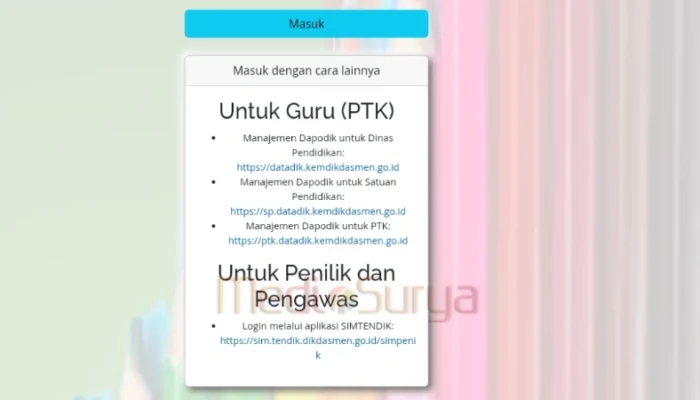 Cara Cek Info GTK 2025, Tunjangan Guru Honorer Langsung via Situs Resmi