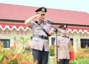 Kapolres Barsel Pimpin Upacara Hari Juang Polri ke-80 Tahun 2025