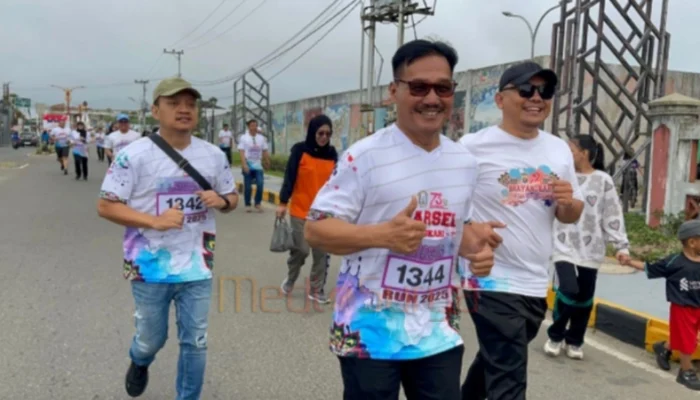 Ketua DPRD Barsel Dukung Bhayangkari Run 5K Ajak Warga Hidup Sehat