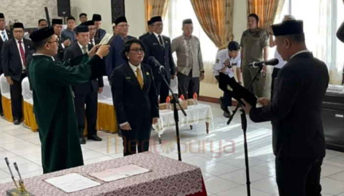 Ita Minarni Resmi Dilantik sebagai Pj Sekda Barsel, Eddy Raya Samsuri: Jabatan Strategis Penggerak Pemerintahan