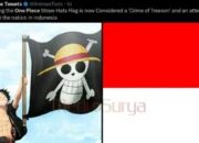 Bendera One Piece Dikibarkan Warga Indonesia, Media Asing Soroti Aksi Ini
