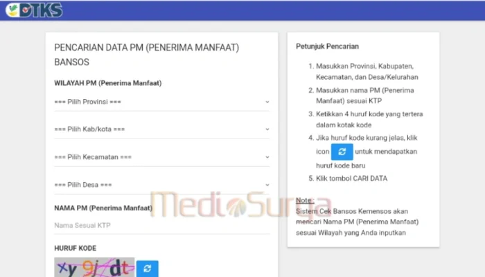 Cara Cek Penerima PKH Tahap 3 Agustus 2025 Lewat cekbansos.kemensos.go.id