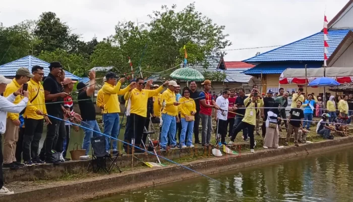 Wakil Ketua DPRD Barsel Dukung Lomba Mancing Jaga Kelestarian Ikan