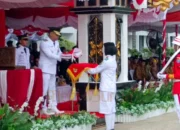 Bupati Eddy Raya Samsuri Pimpin Upacara HUT ke-80 RI di Barsel