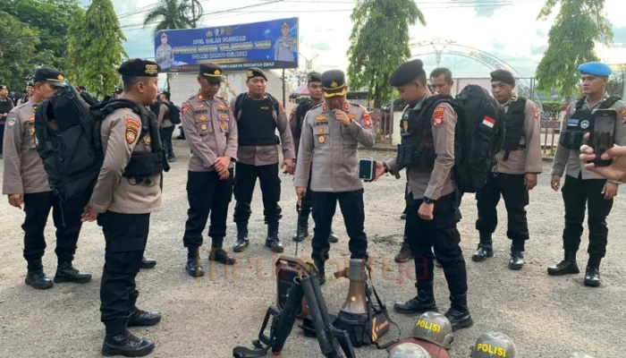 Kapolres Barsel Pimpin Apel BKO PSU: Jaga Netralitas dan Sinergi Lapangan