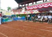 Wabup Barsel Buka Turnamen Sepak Bola Bupati Cup 2025