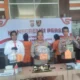 Polres Barsel Amankan 3 Pelaku Pembakaran Lahan