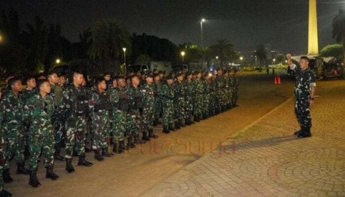 TNI Tetap Siaga di Jakarta, Penarikan Pasukan Dilakukan Bertahap