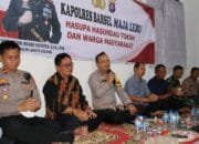 Silaturahmi Kamtibmas di Desa Kalahien, Kapolres Barsel: Sinergi Kunci Jaga Keamanan