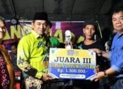 Penyerahan Hadiah Lomba Agustusan, Wabup Barsel Ajak Warga Bangun Desa Bundar