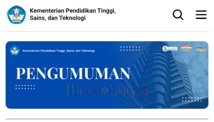 Pendaftaran Beasiswa Kemitraan Indonesia (BKI) 2025 Resmi Dibuka Ditjen Dikti