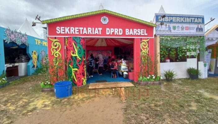 Sekretariat DPRD Barsel Berpartisipasi di Expo, Karnaval, dan Festival Budaya