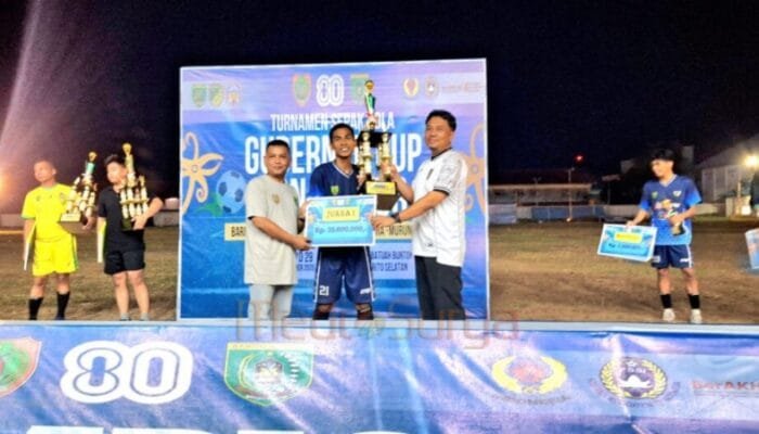 Gubernur Cup Zona Timur 2025 Berjalan Sukses, Pemkab Barsel Komitmen Tingkatkan Sarana Olahraga