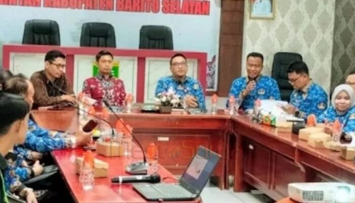 Kepala BPKAD Barsel Hadiri Entry Meeting BPK Audit Keuangan Daerah 2024