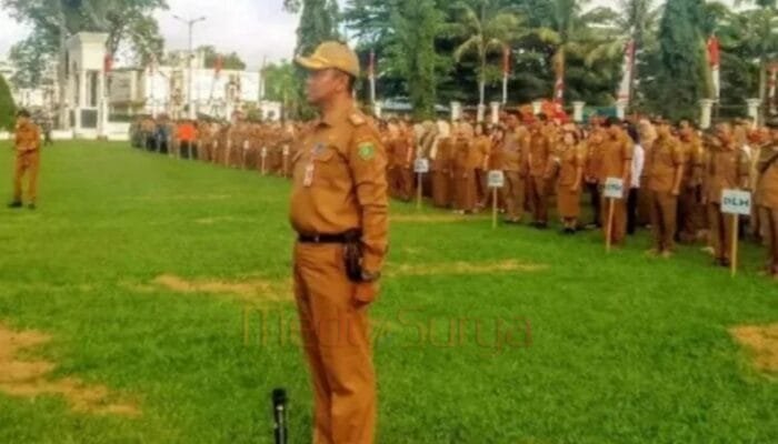 Kepala BPKAD Barsel Pimpin Apel Gabungan dan Doa Lintas Agama di Buntok