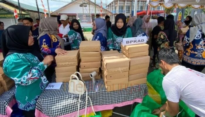 BPKAD Barsel Sediakan 300 Nasi Kotak Gratis di HUT ke-66 Kabupaten