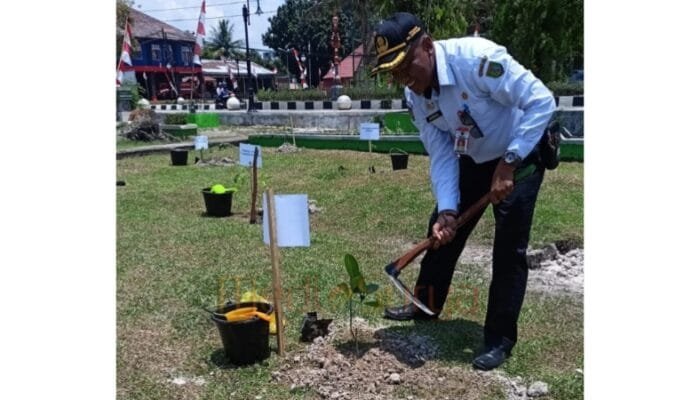 Kepala BPKAD Barsel Apresiasi Gubernur Kalteng, Penanaman Pohon Jadi Teladan Pelestarian Lingkungan