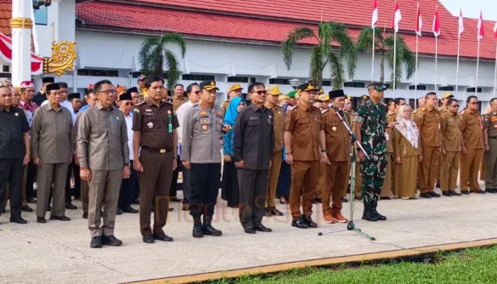 Kapolres Barsel dan Dandim 1012 Buntok Tegaskan Komitmen Jaga Kamtibmas Aman Kondusif 