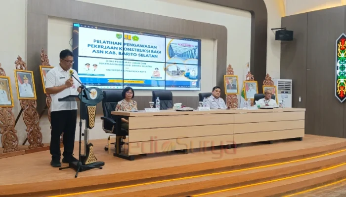 Pelatihan Pengawasan Konstruksi 2025, Asisten I Setda Barsel Ajak ASN Tingkatkan Kompetensi