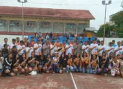 Buka Turnamen Basket Bupati Cup 2025, Bupati Barsel Ajak Pemuda Junjung Sportivitas