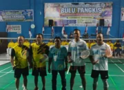 Wabup Barsel Buka Turnamen Bulu Tangkis Bupati Cup 2025, Ajak Junjung Sportivitas 