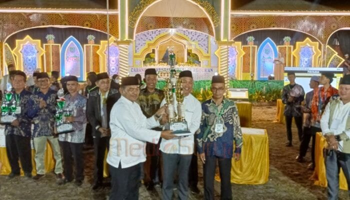 Dusun Selatan Juara Umum MTQH ke-45, Wabup Barsel Tekankan Pengamalan Nilai Al-Qur’an