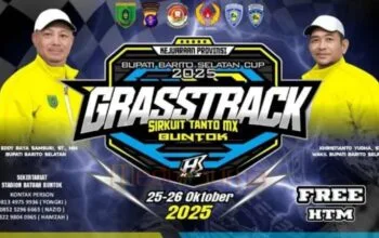 Adu Nyali dan Skill di Grasstrack Bupati Barsel Cup 2025 — Hadiah Total Rp135 Juta Siap Diperebutkan di Sirkuit Tanto MX Buntok!