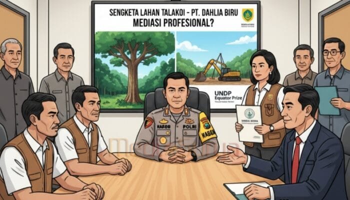 Kapolres Barsel Tegaskan Profesional Tangani Sengketa Lahan Warga dan PT Dahlia Biru