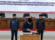 DPRD Barsel Setujui Ranperda Cadangan Pangan Daerah, Wabup Sampaikan Pidato Bupati