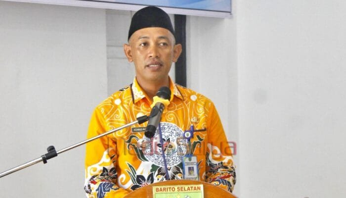 Plt Camat Dusel Dampingi Ketua TP PKK Barsel Gelar Pasar Murah, Posyandu, dan Edukasi PAUD