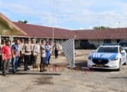 Pamapta Polres Barsel Wujudkan Komitmen Jaga Stabilitas Lewat Patroli Perdana Harkamtibmas