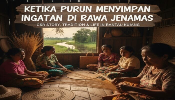 Anyaman Waktu dari Rantau Kujang: Di Mana Purun Menyimpan Ingatan