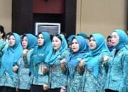 Ketua TP PKK Barsel Hadiri Kunker Ketua Umum TP PKK Pusat di Palangka Raya