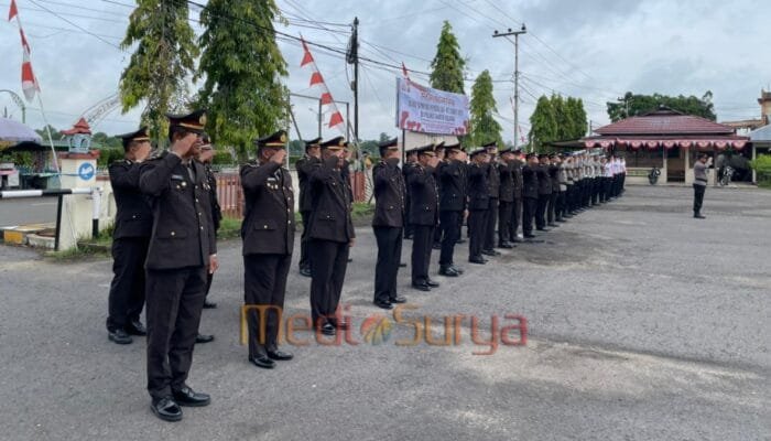 Teladani Semangat Juang, Polres Barsel Gelar Upacara Peringatan Sumpah Pemuda Ke-97