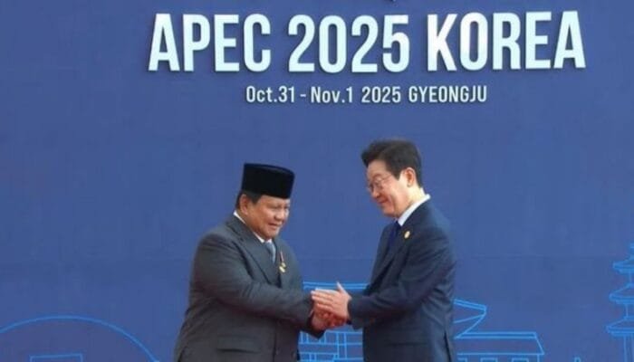 Prabowo Disambut Presiden Korsel di KTT APEC 2025, Bahas Kerja Sama Ekonomi Asia-Pasifik