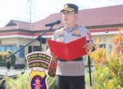 Kapolres Barsel Pimpin Upacara Pembukaan Latja Siswa SPN Polda Kalteng