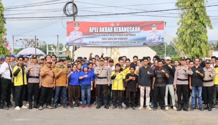 Kapolres Barsel Ajak Buruh dan Ojol Bersinergi Wujudkan Kamtibmas Kondusif