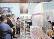 Kapolres Barsel Melayat ke Rumah Duka Wartawan Senior Jeneri