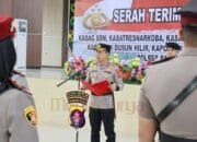 Kapolres Barsel AKBP Jecson Ricsko Hutapea Pimpin Sertijab Pejabat Utama dan Kapolsek Jajaran
