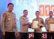 Polres Barsel Sukses Raih Penghargaan Video Pendek Call Center 110