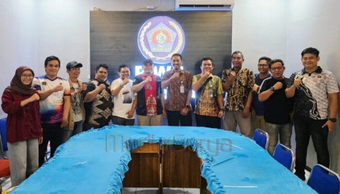 Bangun Kolaborasi, Pimcab Bulog Barsel Silaturahmi ke PWI untuk Perkuat Informasi Publik