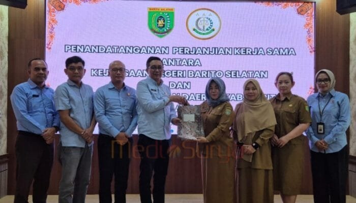 MoU Bapenda Barsel dan Kejaksaan Tingkatkan PAD Rp4 Miliar dari Pajak