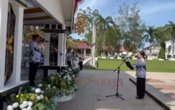 Peringati HGN 2025, Wabup Barsel Tekankan Penguatan Peran dan Kesejahteraan Guru