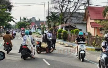 Tingkatkan Kamseltibcarlantas, Polres Barsel Gelar Pengaturan Lalu Lintas di Pagi Hari
