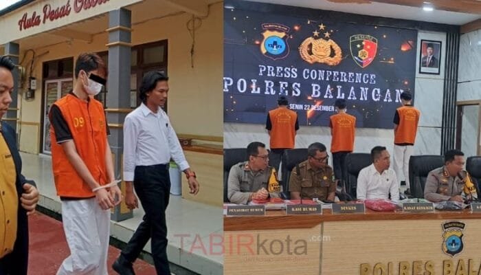 Dua Pemeran Video “Pedang-Pedangan” Sesama Jenis di Balangan Ditangkap Polisi